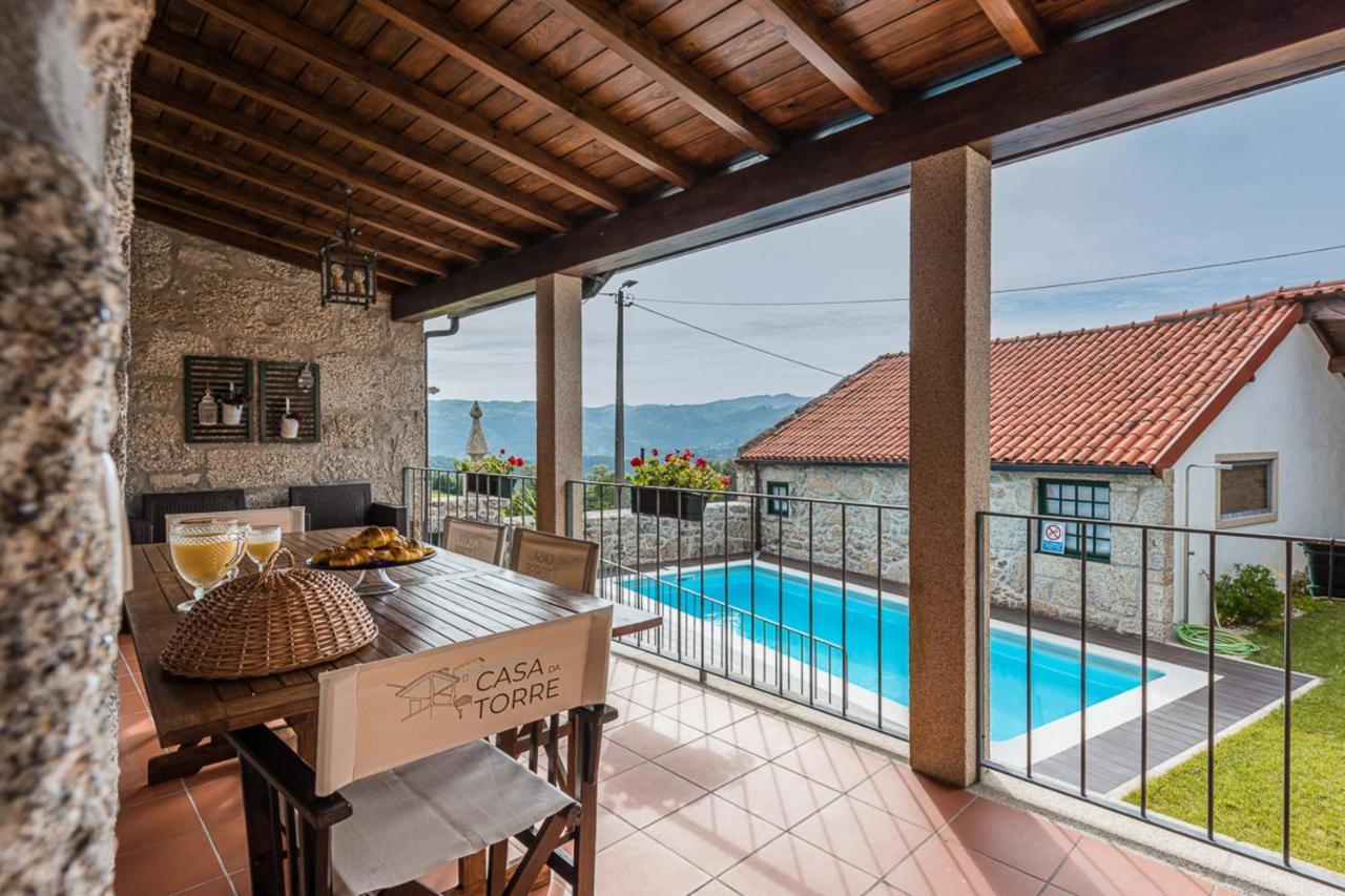 Casa Da Torre - Paraiso No Norte De Portugal Кабесейраш-ди-Башту Экстерьер фото