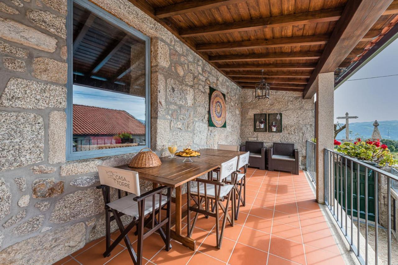 Casa Da Torre - Paraiso No Norte De Portugal Кабесейраш-ди-Башту Экстерьер фото